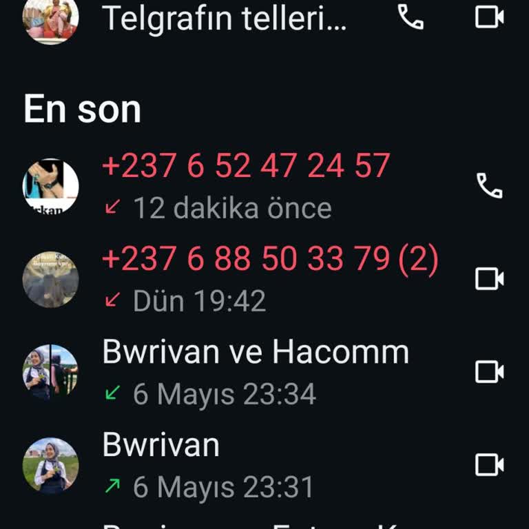 WhatsApp Üzerinden Bilinmeyen Numaralardan Gelen Rahatsız Edici Aramalar