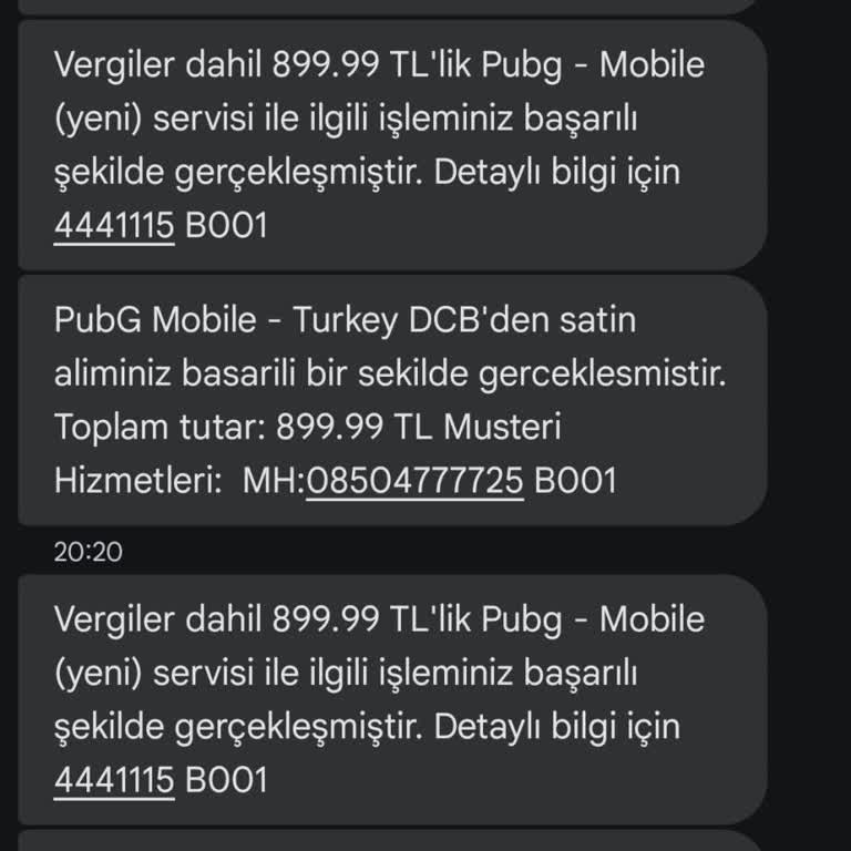 Mobil Ödeme Üzerinden Hesabımdan İzinsiz Para Çekildi, Çözüm Bulamıyorum