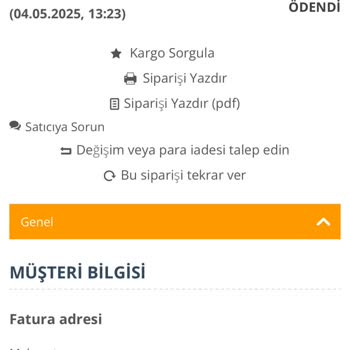 Siparişim Gelmedi, Para İadesi De Yapılmadı