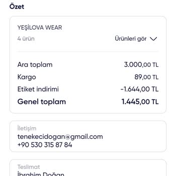 Siparişim Gönderilmedi İletişim Yok Ücretimi İade Edin