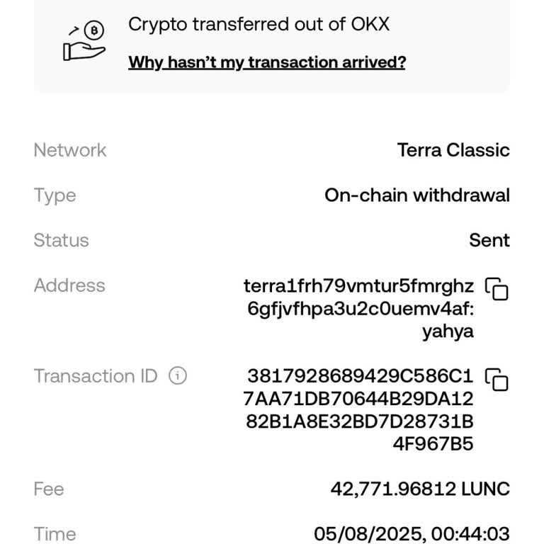 Binance Lunc Coin Transferim İki Gündür Bnc Hesabıma Ulaşmadı