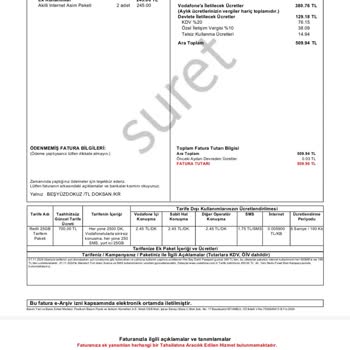 Vodafone'da Sözde Sabit Fiyat, Gerçekten Yüksek Fatura Artışı