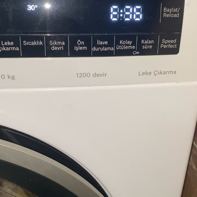 Yüksek Servis Ücreti Sonrası Bosch Çamaşır Makinemde Aynı Arıza Devam Ediyor