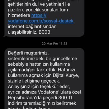 Vodafone Hat Taşıma Sürecinde Mağduriyet Ve Haksız Cayma Bedeli