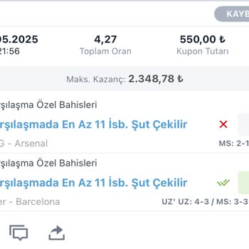 Bahis Sonucu Hatalı Hesaplandı, Destek Yanıt Vermiyor