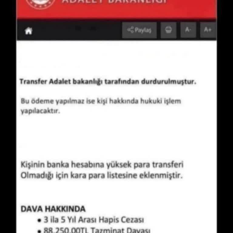 @ecemunal_official00 Sahte Dekont ve Tehditlerle Mağdur Edildim