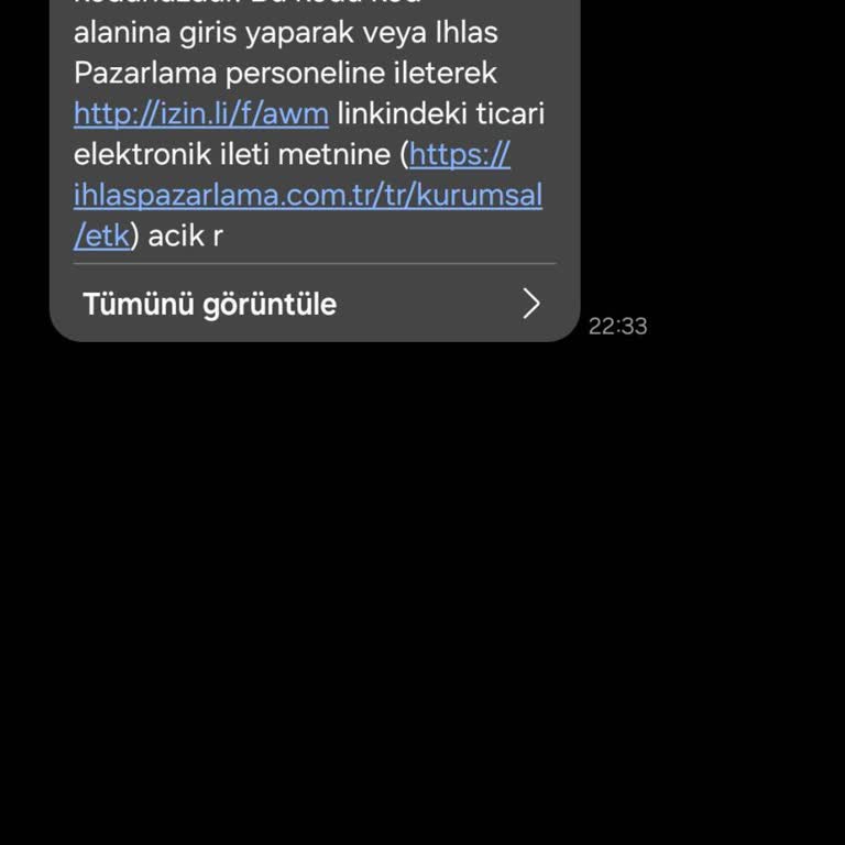 İzinsiz Mesaj Ve Doğrulama Kodu Gönderimi