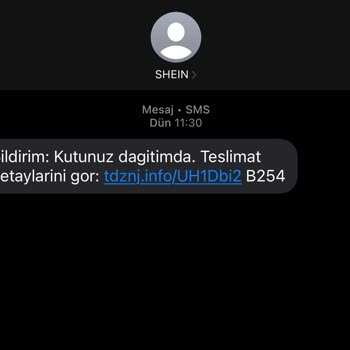 Sipariş Vermediğim Halde Kargo Mesajı Ve Ödeme İsteği