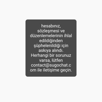 Haksız Hesap Askıya Alınmasına Acil Çözüm İstiyorum