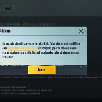 Yeni Cihazda Hesap Kurtarma Talebi Oluşturamıyorum