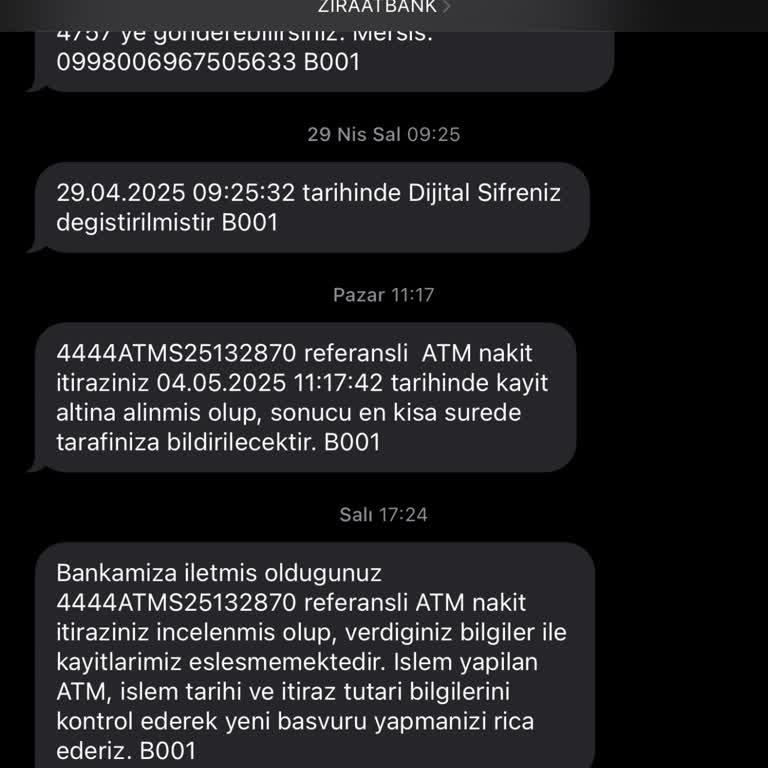 ATM'de Kalan Paranın İadesinde Zorluk Yaşıyorum