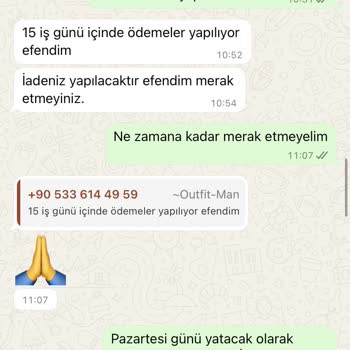 İade Edilen Ürünlerin Ücreti Bir Aydır Yatırılmıyor, Firma Sürekli Oyalıyor