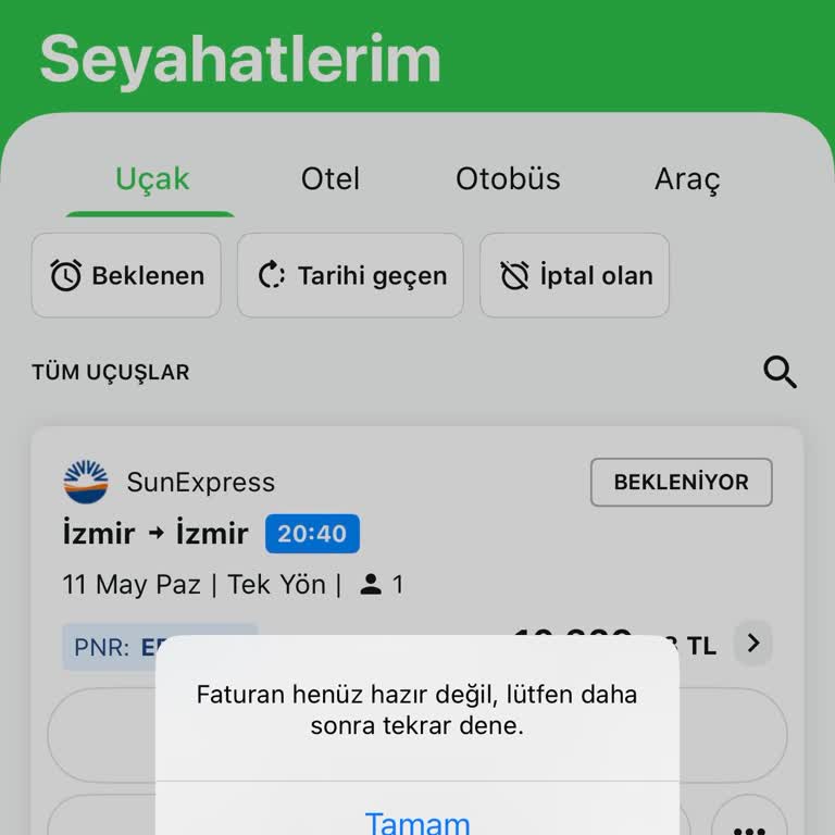 Fatura Taleplerim Sürekli Oyalıyor, Kuruma Sunamıyorum