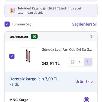 Ücretsiz Kargo Vaat Edilip Ekstra Ücret Alınması Müşteriyi Mağdur Ediyor