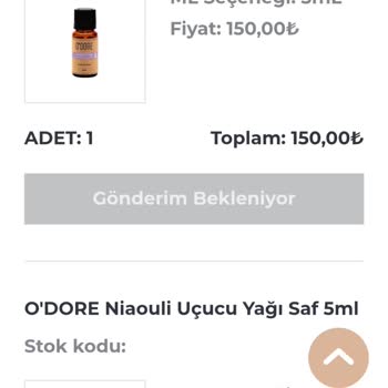 Siparişimin Üç Haftadır Gönderilmemesi Ve Para İadesi Yapılmaması