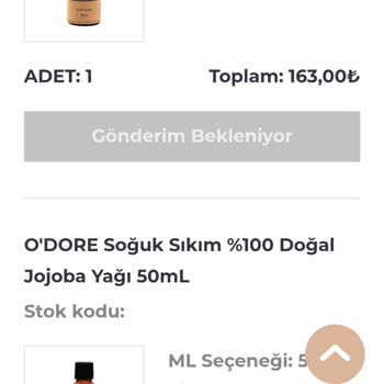 Siparişimin Üç Haftadır Gönderilmemesi Ve Para İadesi Yapılmaması