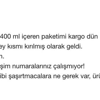 Kırık Ürün Teslimatı Ve Müşteri Hizmetlerine Ulaşılamıyor