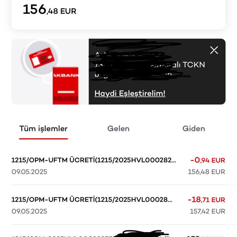 Akbank Yurt Dışı Para Transferinde Yüksek Kesinti Mağduriyeti