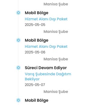 Kargom Hizmet Alanı Dışı Denilerek Teslim Edilmedi