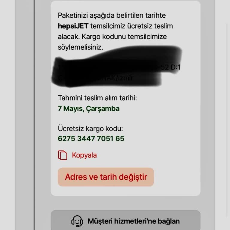 Hepsiburada İade Sürecinde Kargo Şirketiyle Yaşanan İletişimsizlik Ve Mağduriyet