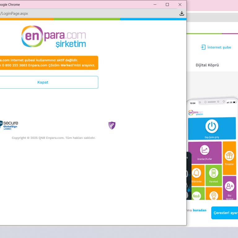 Enpara Şirketim Uygulaması Ve Müşteri Hizmetleriyle İlgili Ciddi Erişim Sorunu