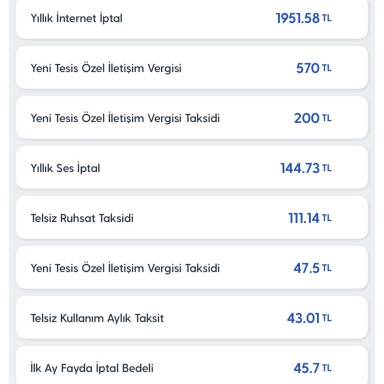 Vefat Eden Eşimin Hattı İçin Cayma Bedeli Yansıtıldı