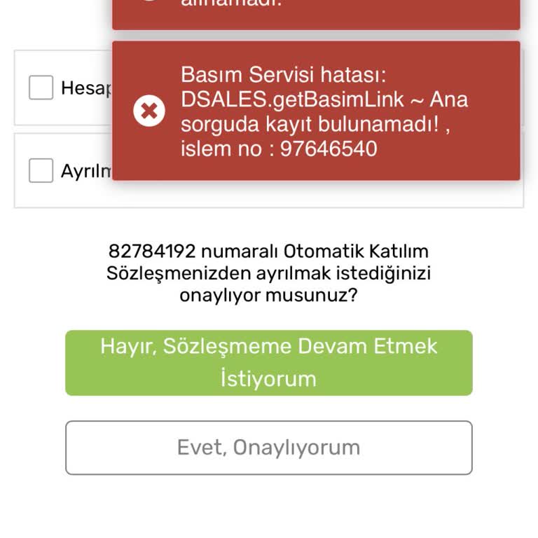 Emeklilik İptali İçin Onay Hatası Ve Çözüm Beklentisi