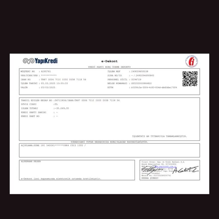 Erken Ödeme Sonrası Kapanmayan Kredi Kartı Borcu Ve Ek Ücret Talebi