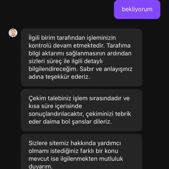 Çekim Taleplerim Sürekli İptal Ediliyor, Sorunum Çözülmüyor