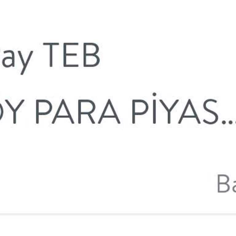 TEB'den Bilgim Dışında Fon Bedeli Kesintisi