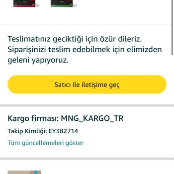 Amazon Prime Siparişim Teslim Edilmedi, İade ve Müşteri Hizmetlerine Ulaşılamıyor