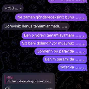 Trendyol Working Group Adıyla Yapılan Para Talebi Ve Mağduriyet