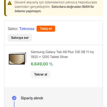 Adres Değişikliği Ve Sipariş İptali Sorunu