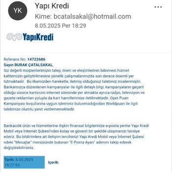 Kampanya Koşulları Sağlandı, Puanlar Yatmadı