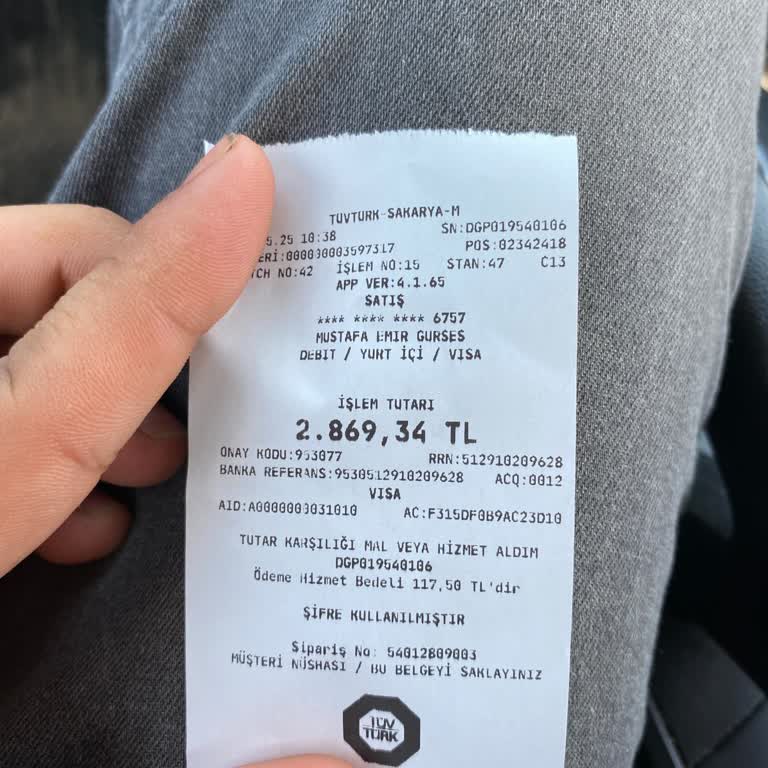 TÜVTÜRK’te Kartla Ödeme Farkı Mağduriyeti