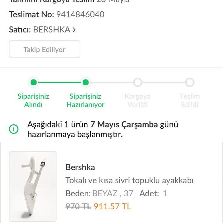 Ayakkabı Siparişimde Uzun Kargolama Süresi Şaşkınlığı