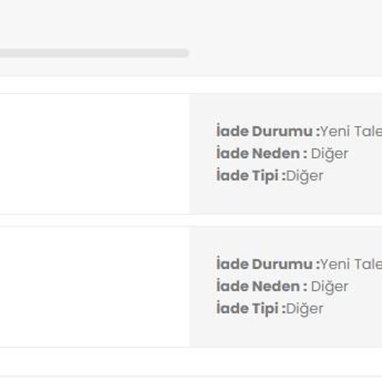 Dekorex Geciken İade Ve Yetersiz Müşteri Hizmeti Nedeniyle Mağduriyet