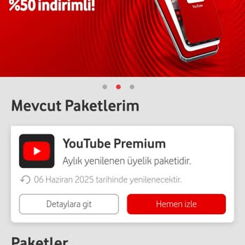 Vodafone Yanımda Üzerinden Youtube Premium Çifte Ücretlendirme Ve Üyelik Sorunu