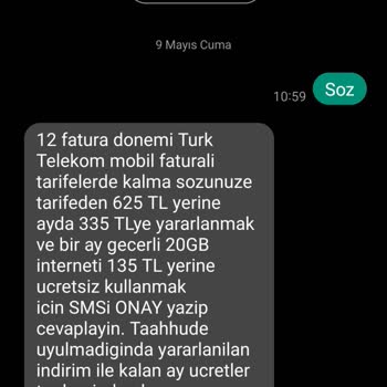 Kampanya Fiyatı İle Uygulanan Tarife Farklı, Mağdur Edildim