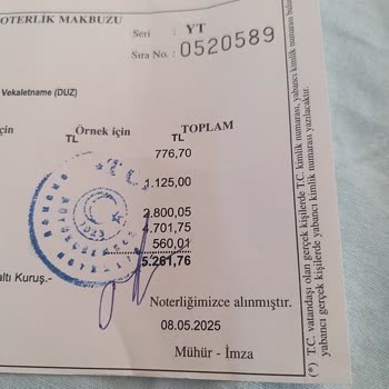 Vekaletname İçin Alınan Yüksek Ücret Emekliyi Mağdur Etti