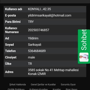 Bahis Sitesinde Para İadesi Yapılmıyor Ve Sürekli Yeni Şartlar Sunuluyor
