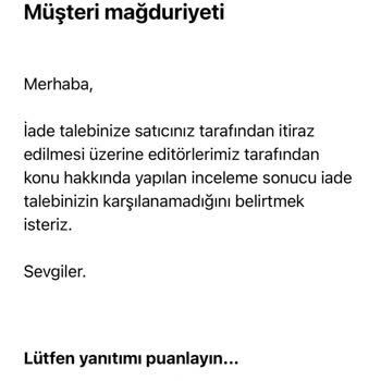Gardrops İade Reddi Ve Müşteri Hizmetlerine Ulaşamama Mağduriyeti
