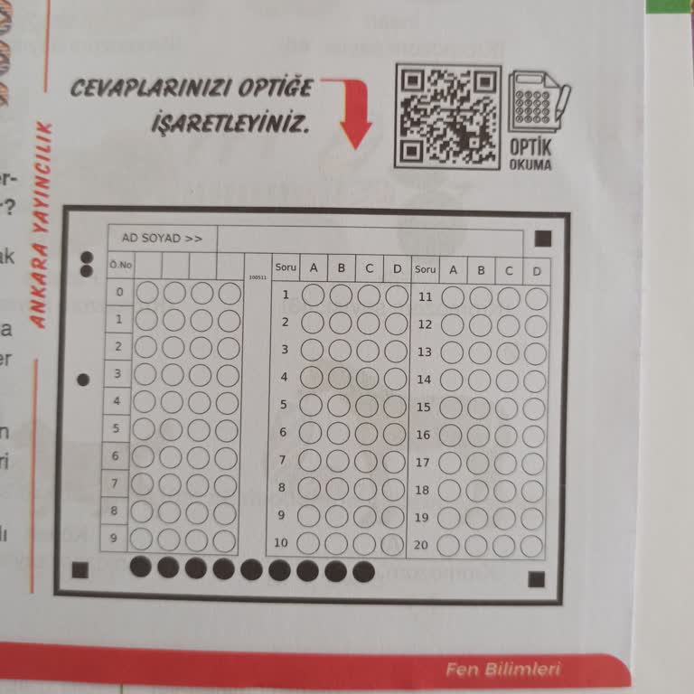 Optik Kısmı Uygulama Tarafından Okunmuyor Zaman Kaybı Yaşıyoruz