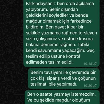 Geç Teslimat, Saygısız Davranış Ve Çözülmeyen Sorunlar