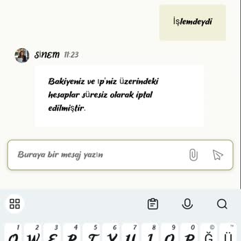 Kazançlarım Haksız Yere El Konularak Hesabım Kapatıldı