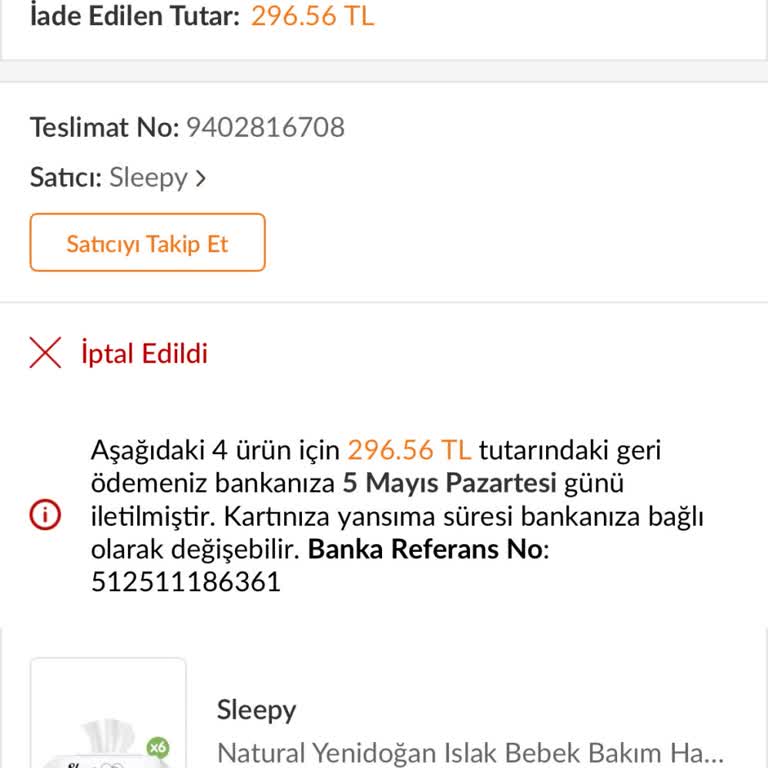 İndirimli Siparişim İptal Edildi, Mağduriyetim Giderilmiyor