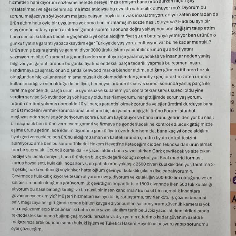 Garanti Ve Servis Süreçlerinde Büyük Hayal Kırıklığı