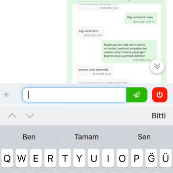 Sipariş Sonrası Ürün Seçimi Ve İptal Sürecinde Yaşanan İletişim Sorunları