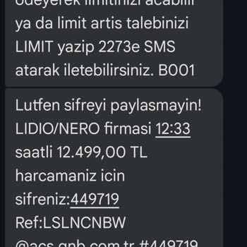 Kartımdan İzinsiz Para Çekmeye Çalışan Firma Mağduriyetim