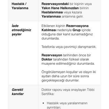 İptal Seçenekli Biletler Neden İptal Edilemiyor